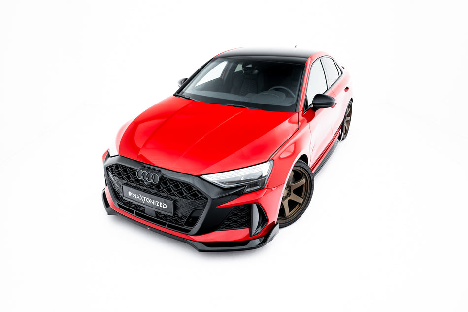 Front Splitter V.2 suitable for Audi RS3 Sedan 8Y Facelift