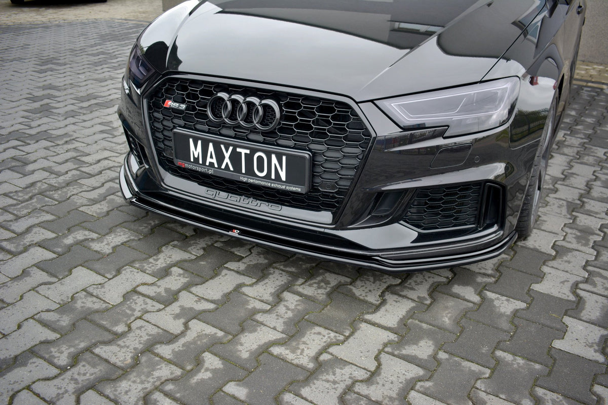 Front Splitter V.2 suitable for Audi RS3 Sportback 8V Facelift
