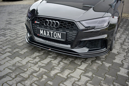 Front Splitter V.2 suitable for Audi RS3 Sportback 8V Facelift