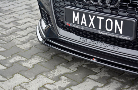 Front Splitter V.2 suitable for Audi RS3 Sportback 8V Facelift