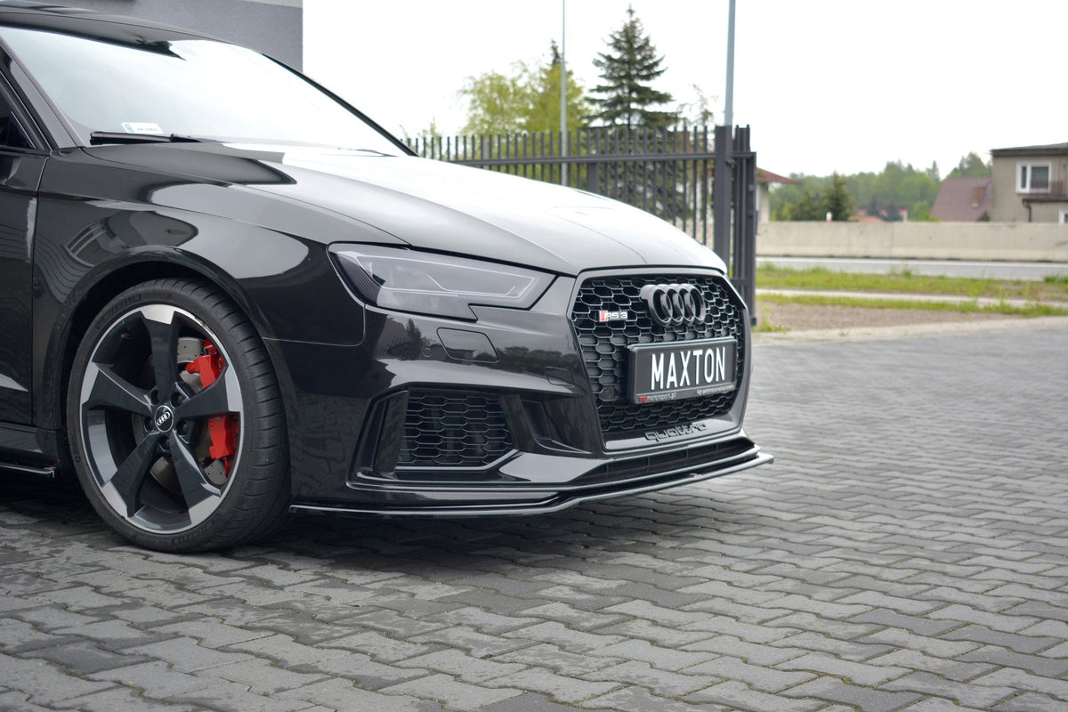 Front Splitter V.2 suitable for Audi RS3 Sportback 8V Facelift