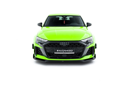 Front Splitter V.2 suitable for Audi RS3 Sportback 8Y Facelift