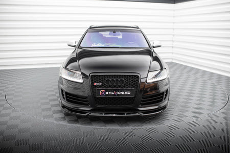 Front Splitter V.2 suitable for Audi RS6 Avant C6