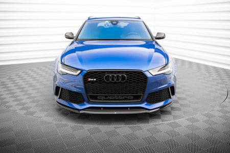 Front Splitter V.2 suitable for Audi RS6 C7 / C7 Facelift