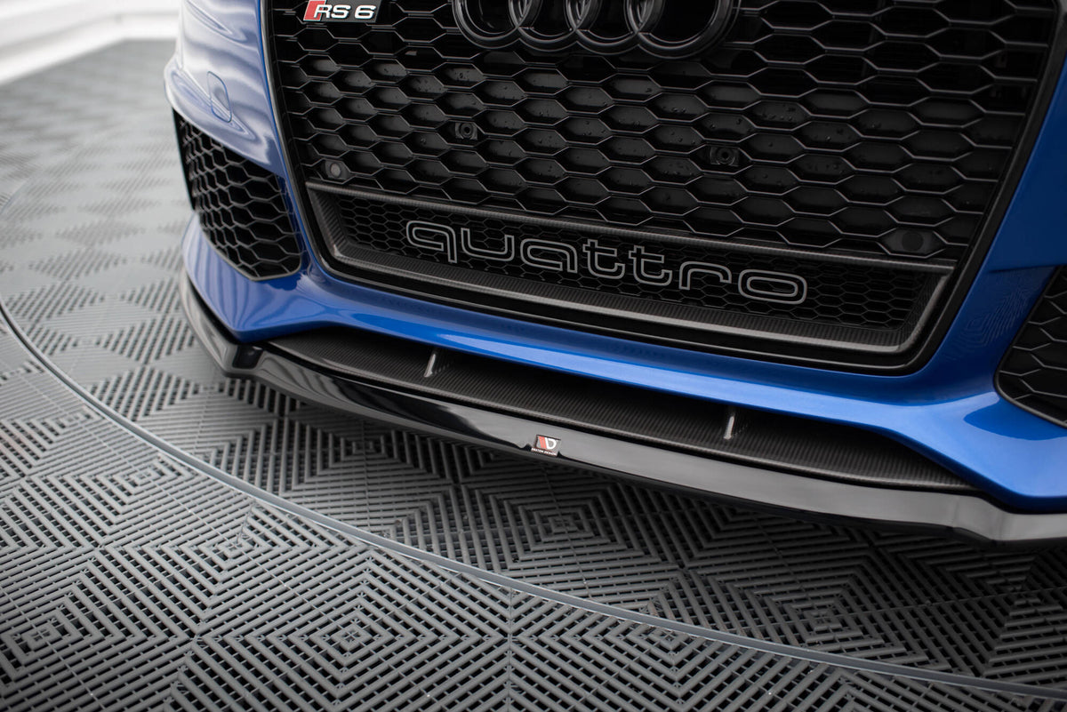 Front Splitter V.2 suitable for Audi RS6 C7 / C7 Facelift