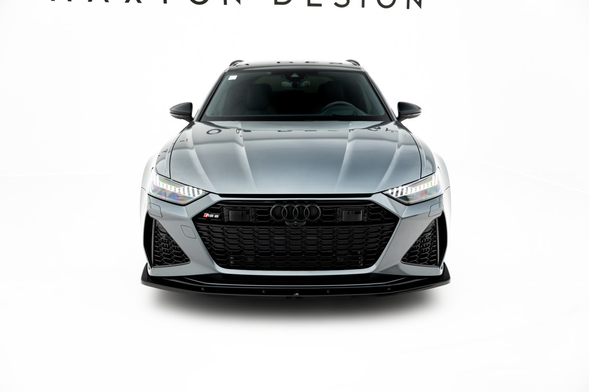 Front Splitter V.2 suitable for Audi RS6 C8 / C8 Facelift