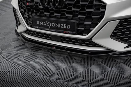 Front Splitter V.2 suitable for Audi RSQ3 Sportback / SUV F3