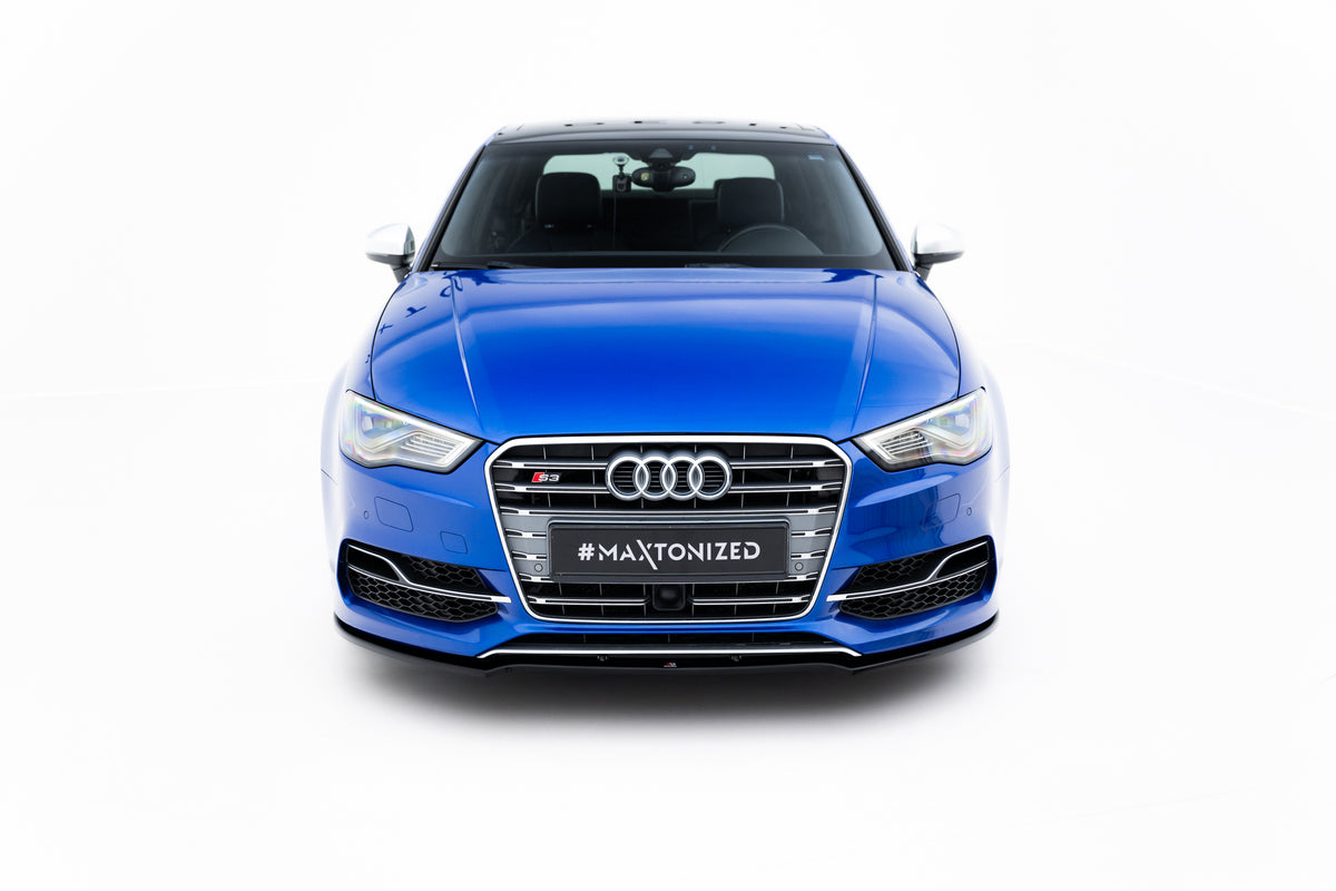 Front Splitter V.2 suitable for Audi S3 / A3 S-Line 8V Sedan / Cabrio