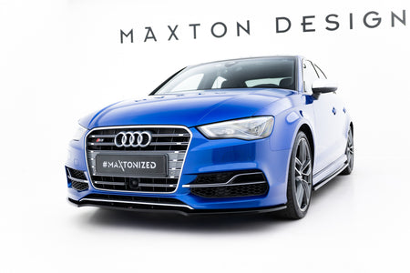 Front Splitter V.2 suitable for Audi S3 / A3 S-Line 8V Sedan / Cabrio