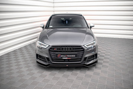 Front Splitter V.2 suitable for Audi S3 / A3 S-Line Sportback 8V Facelift