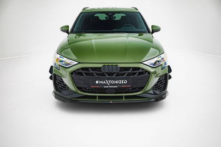 Front Splitter V.2 suitable for Audi S3 Sportback / A3 S-line Sportback  8Y Facelift