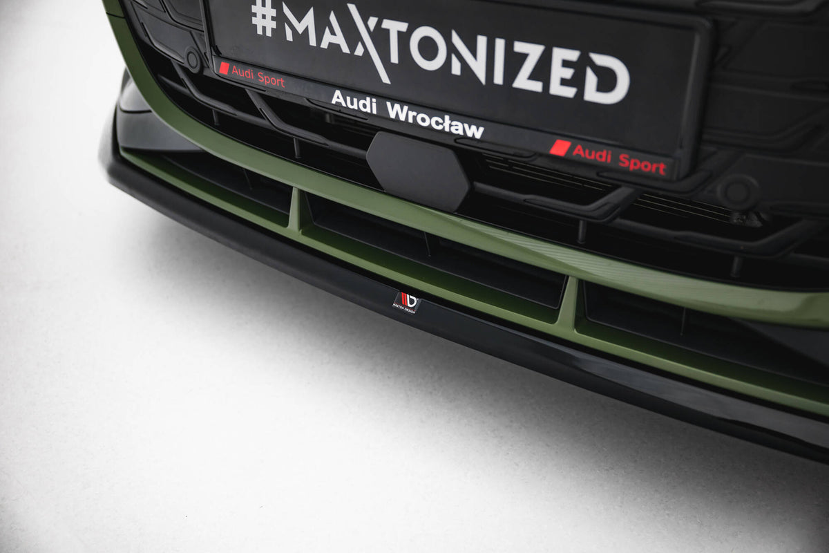 Front Splitter V.2 suitable for Audi S3 Sportback / A3 S-line Sportback  8Y Facelift