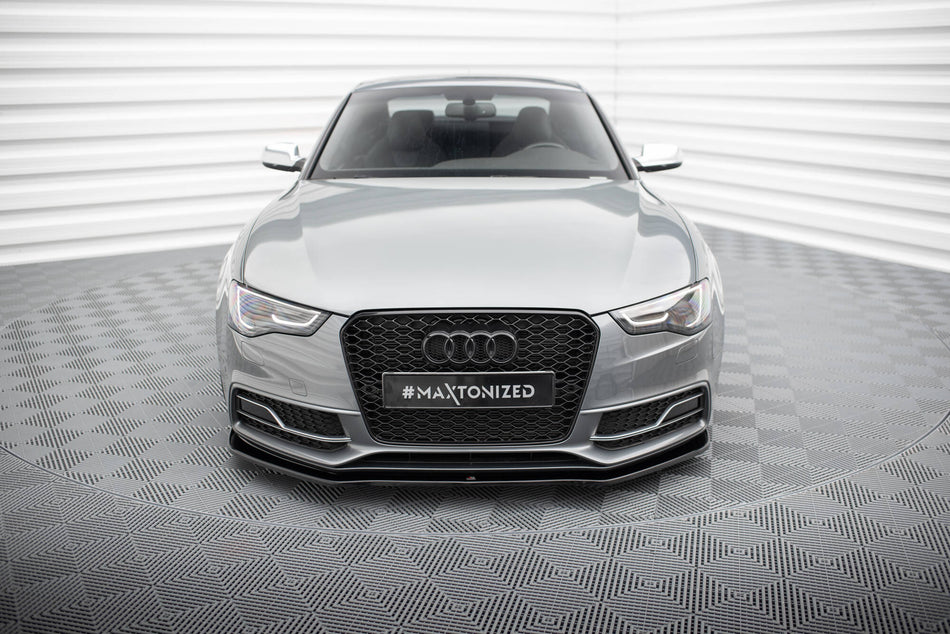 Front Splitter V.2 suitable for Audi S5 / A5 S-Line 8T Facelift
