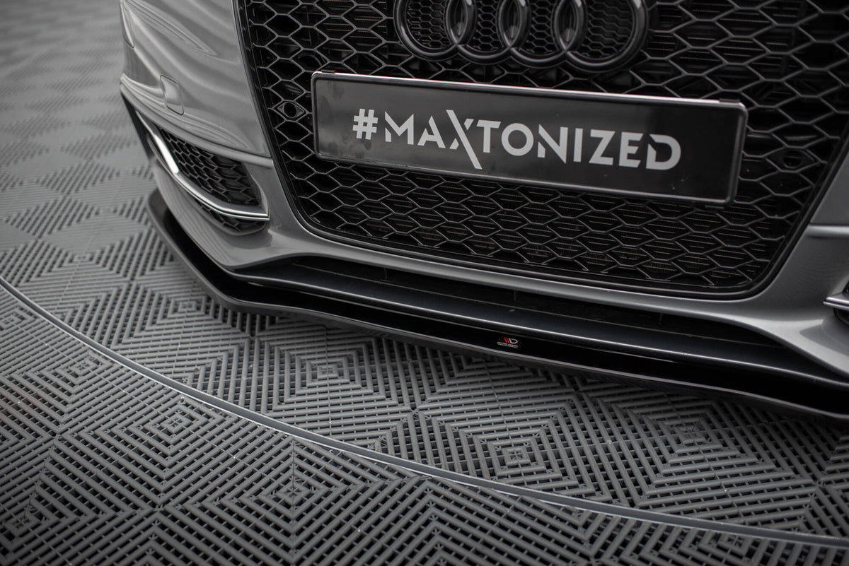 Front Splitter V.2 suitable for Audi S5 / A5 S-Line 8T Facelift