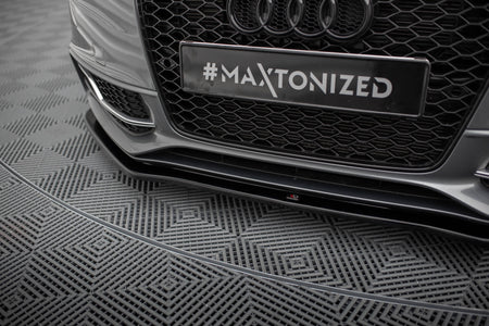 Front Splitter V.2 suitable for Audi S5 / A5 S-Line 8T Facelift