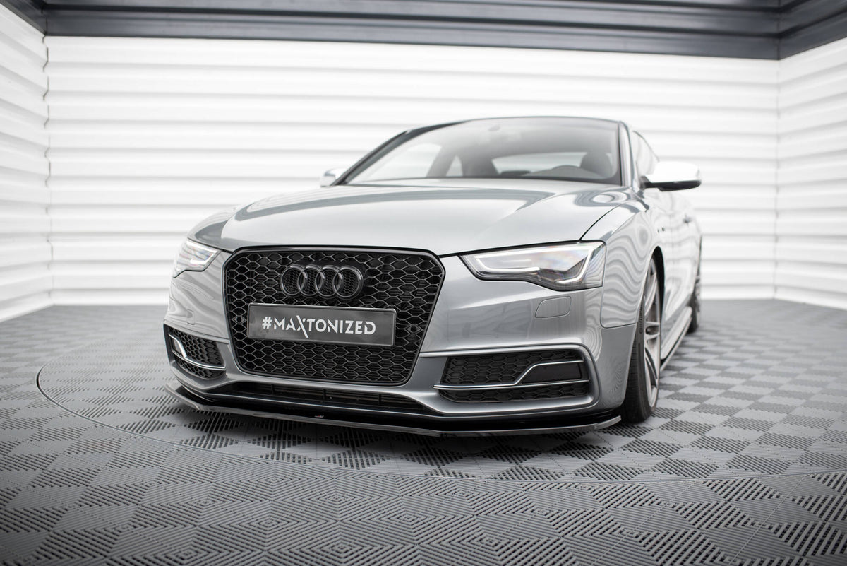 Front Splitter V.2 suitable for Audi S5 / A5 S-Line 8T Facelift