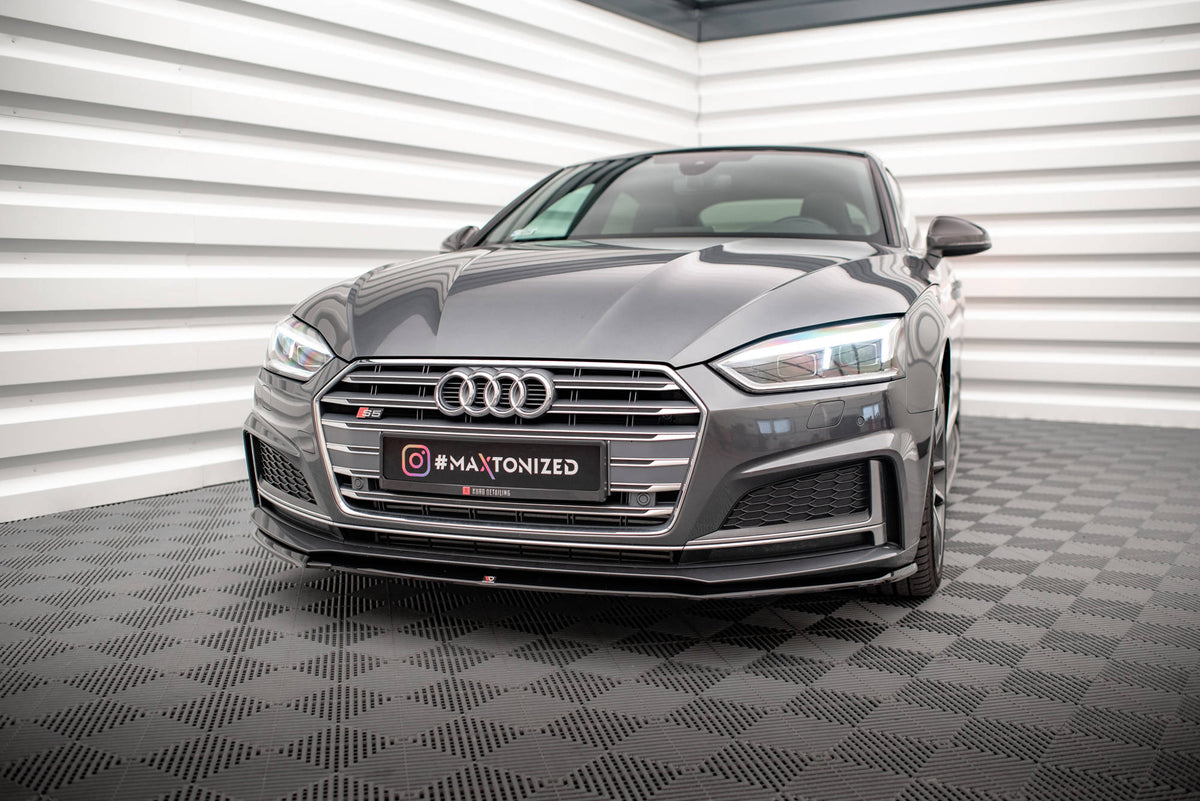 Front Splitter V.2 suitable for Audi S5 / A5 S-Line F5 Coupe / Sportback