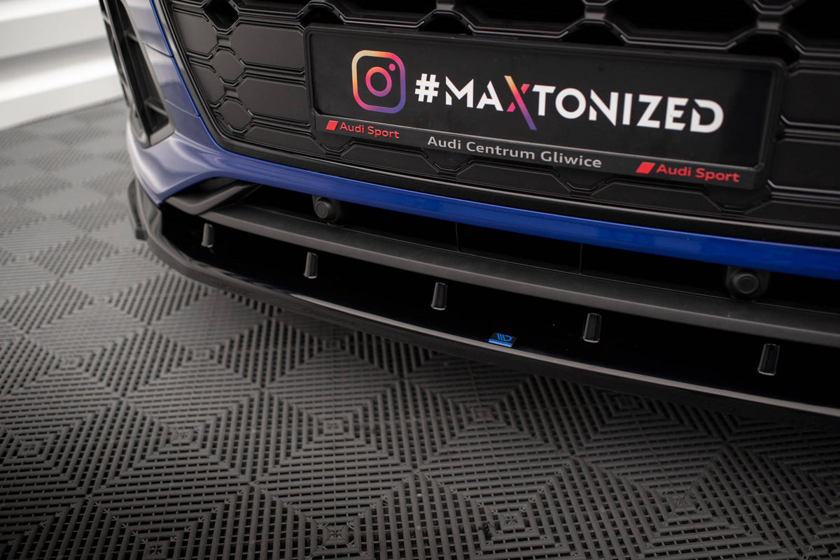 Front Splitter V.2 suitable for Audi SQ5 / Q5 S-Line SUV / Sportback Mk2 Facelift