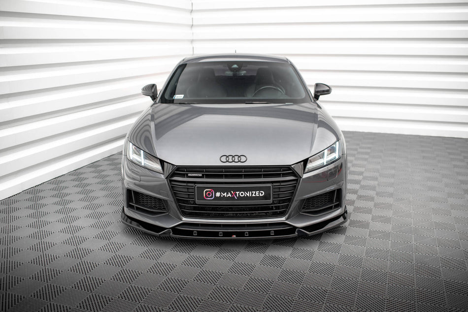 Front Splitter V.2 suitable for Audi TT S / S-Line 8S