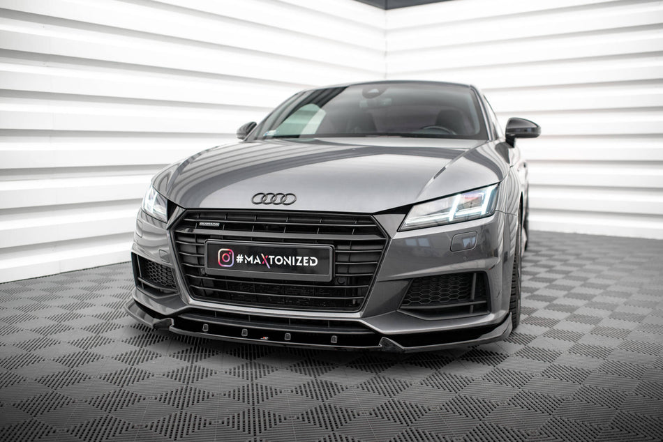 Front Splitter V.2 suitable for Audi TT S / S-Line 8S