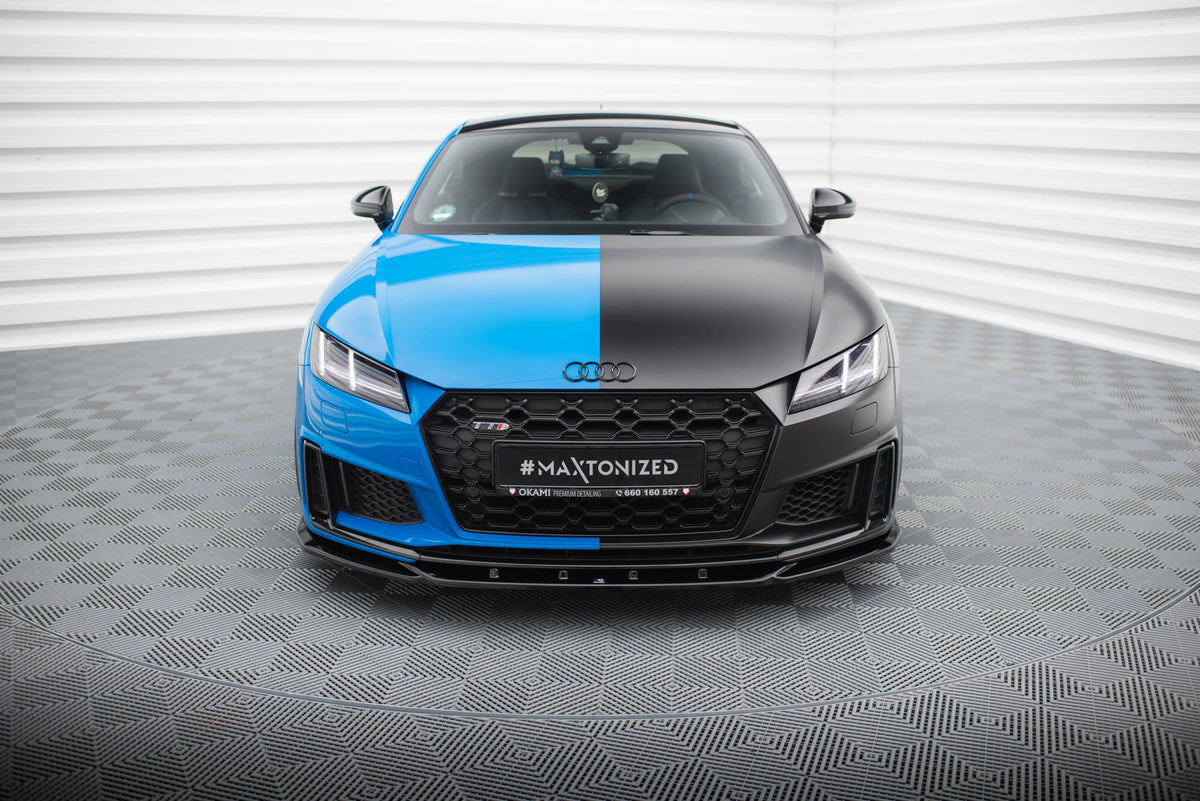 Front Splitter V.2 suitable for Audi TT S / TT S-Line 8S Facelift
