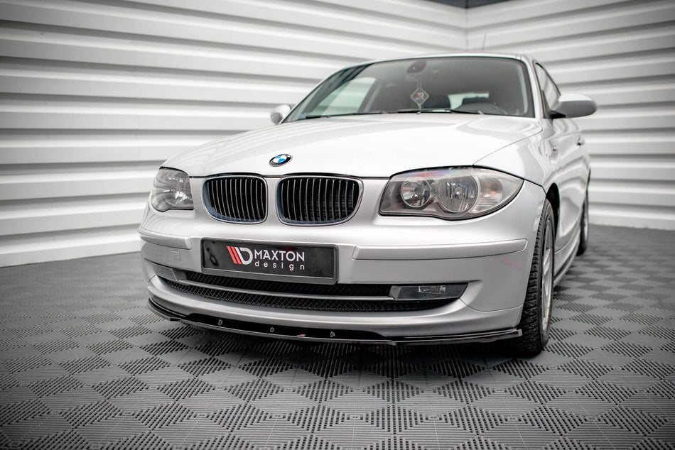 Front Splitter V.2 suitable for BMW 1 E81 Facelift