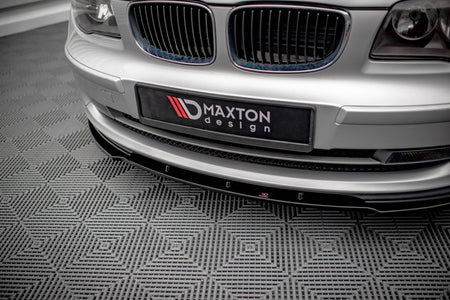 Front Splitter V.2 suitable for BMW 1 E81 Facelift