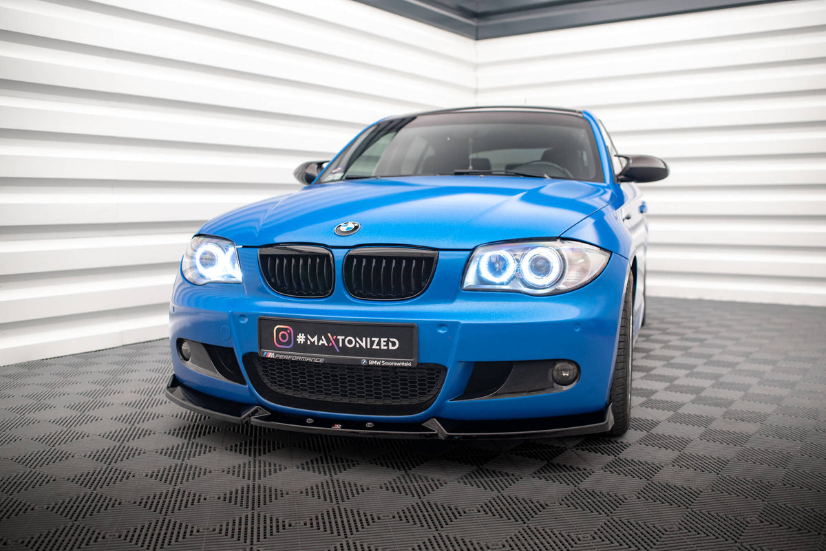 Front Splitter V.2 suitable for BMW 1 M-Pack E87 / E81 Facelift