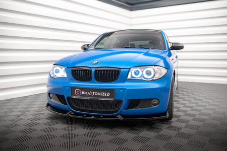 Front Splitter V.2 suitable for BMW 1 M-Pack E87 / E81 Facelift