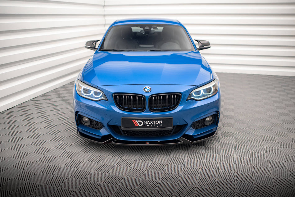 Front Splitter V.2 suitable for BMW 2 M-Pack F22
