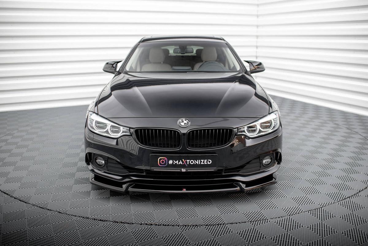 Front Splitter V.2 suitable for BMW 4 Coupe / Gran Coupe / Cabrio F32 / F36 / F33