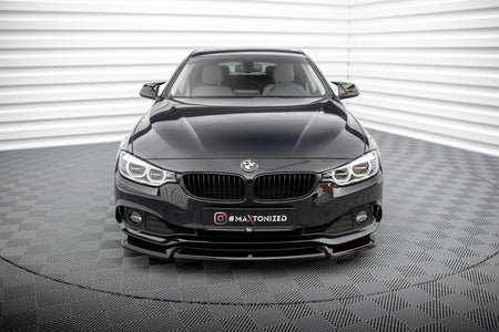 Front Splitter V.2 suitable for BMW 4 Coupe / Gran Coupe / Cabrio F32 / F36 / F33