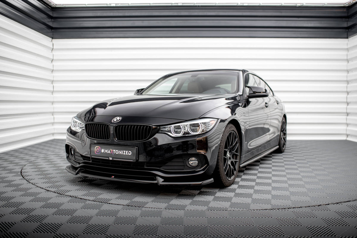 Front Splitter V.2 suitable for BMW 4 Coupe / Gran Coupe / Cabrio F32 / F36 / F33