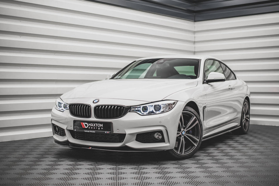 Front Splitter V.2 suitable for BMW 4 Coupe / Gran Coupe / Cabrio M-Pack F32 / F36 / F33
