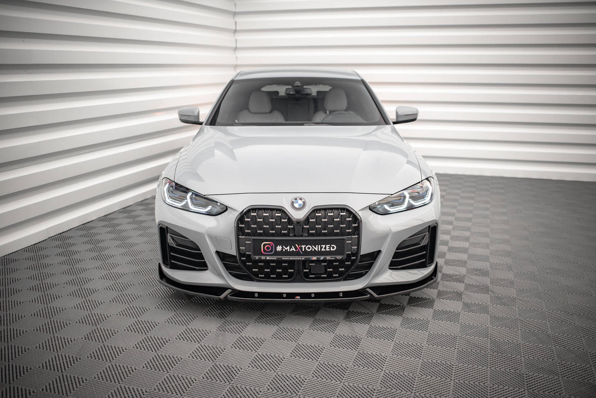 Front Splitter V.2 suitable for BMW 4 / i4 Gran Coupe M-Pack / M440i G26