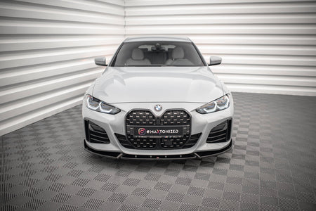 Front Splitter V.2 suitable for BMW 4 / i4 Gran Coupe M-Pack / M440i G26