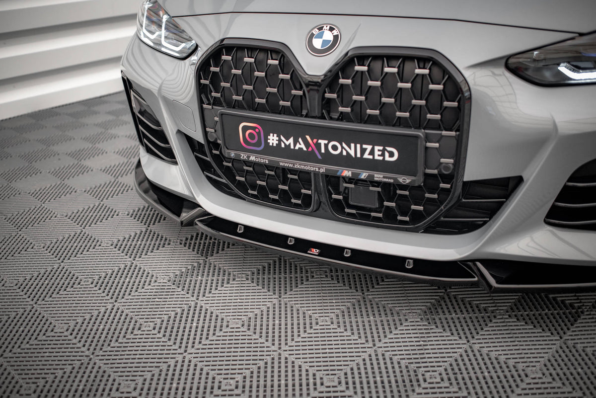 Front Splitter V.2 suitable for BMW 4 / i4 Gran Coupe M-Pack / M440i G26