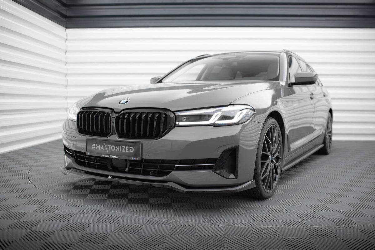 Front Splitter V.2 suitable for BMW 5 G30 / G31 Facelift