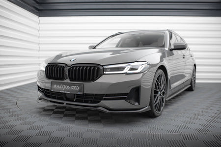 Front Splitter V.2 suitable for BMW 5 G30 / G31 Facelift