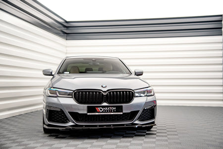 Front Splitter V.2 suitable for BMW 5 M-Pack / M550i / M550d  Sedan / Touring G30 / G31 Facelift