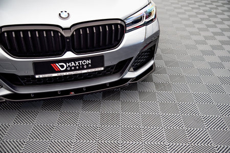 Front Splitter V.2 suitable for BMW 5 M-Pack / M550i / M550d  Sedan / Touring G30 / G31 Facelift