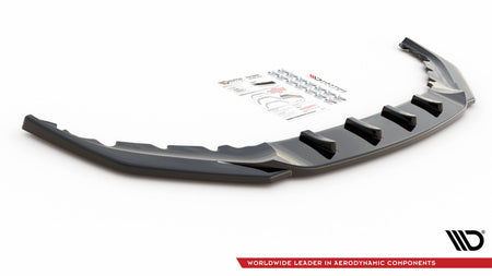 Front Splitter V.2 suitable for BMW 5 M-Pack / M550i / M550d  Sedan / Touring G30 / G31 Facelift