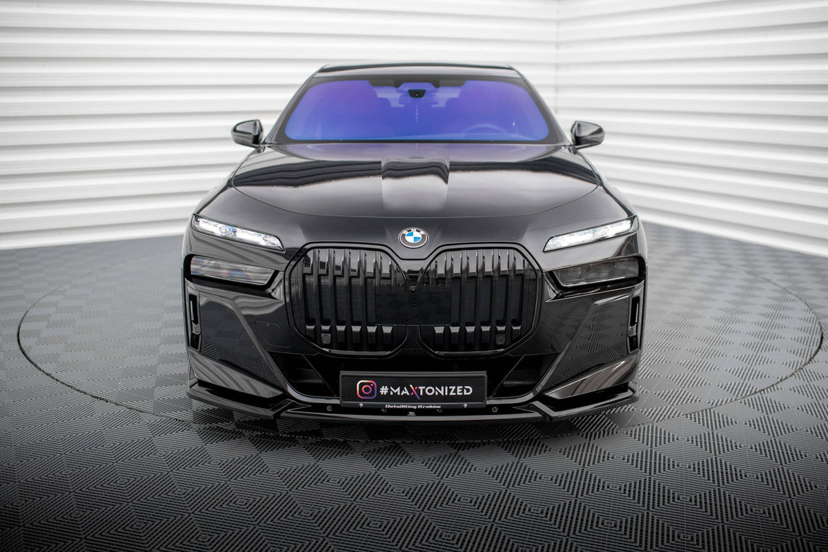Front Splitter V.2 suitable for BMW 7 M-Pack / M760e / i7 M-Pack G70