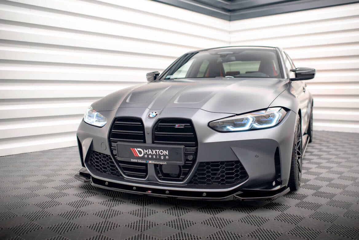 Front Splitter V.2 suitable for BMW M3 Sedan / Touring G80 / G81