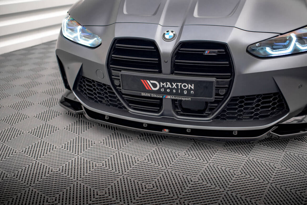 Front Splitter V.2 suitable for BMW M3 Sedan / Touring G80 / G81