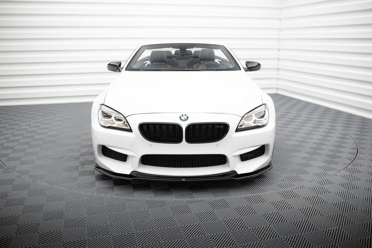 Front Splitter V.2 suitable for BMW M6 Gran Coupe / Coupe / Cabriolet F06 / F13 / F12