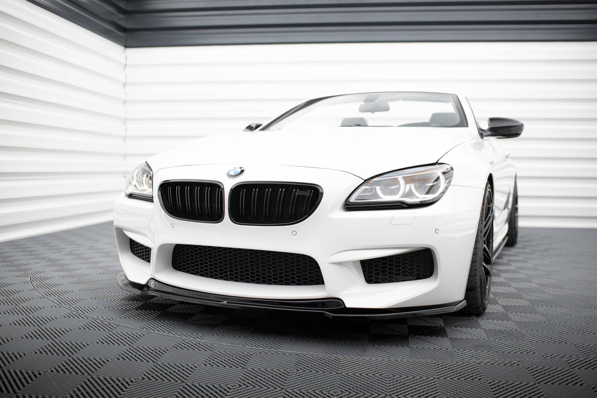 Front Splitter V.2 suitable for BMW M6 Gran Coupe / Coupe / Cabriolet F06 / F13 / F12