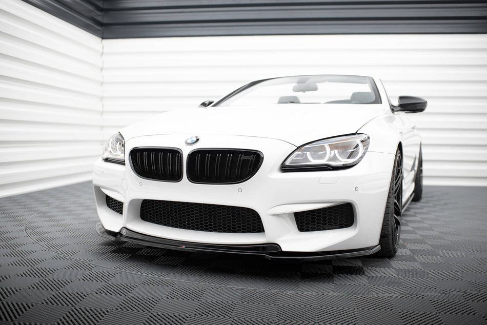 Front Splitter V.2 suitable for BMW M6 Gran Coupe / Coupe / Cabriolet F06 / F13 / F12