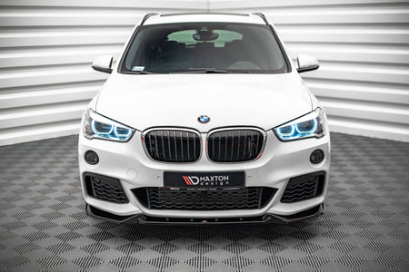 Front Splitter V.2 suitable for BMW X1 M-Pack F48