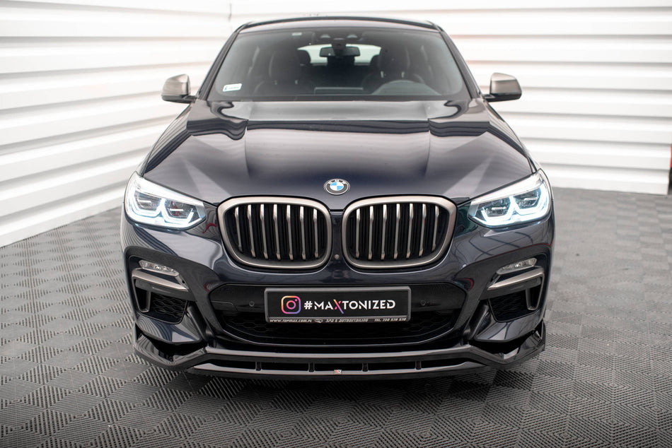 Front Splitter V.2 suitable for BMW X4 M-Pack G02